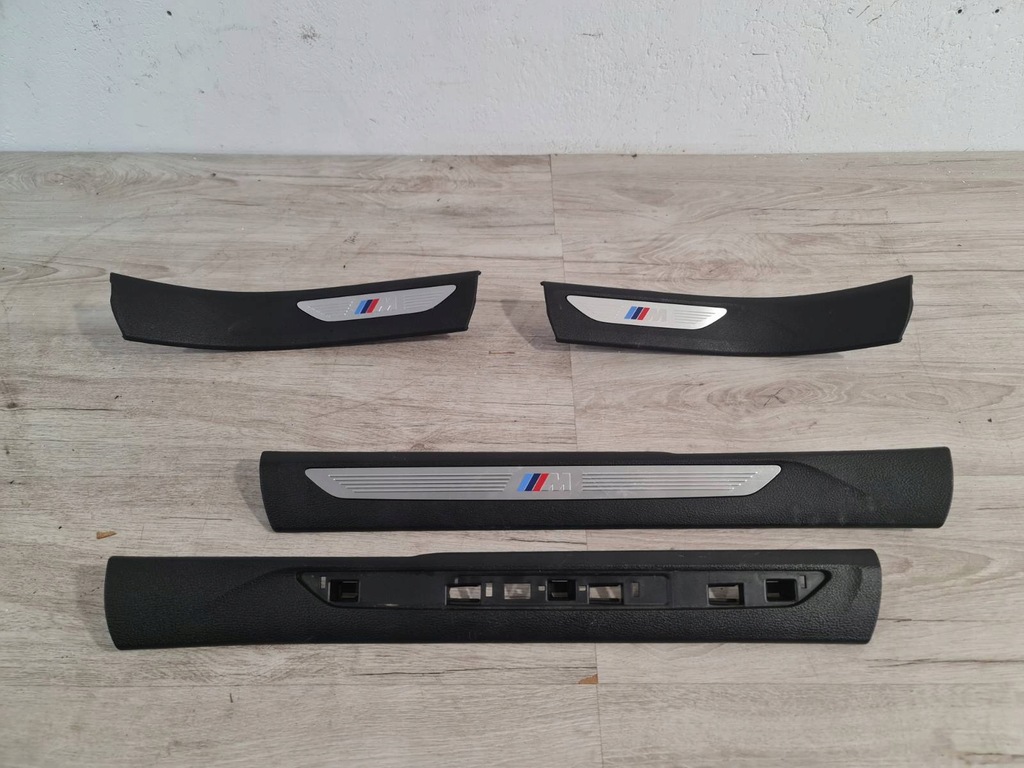 фото №8, Накладки пороговые декоративные mpakiet bmw f16 x6