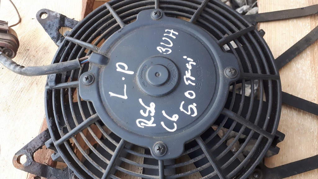 фото №8, Rs6 c6 5.0 tfsi v10 вентилятор інтеркулер лівий