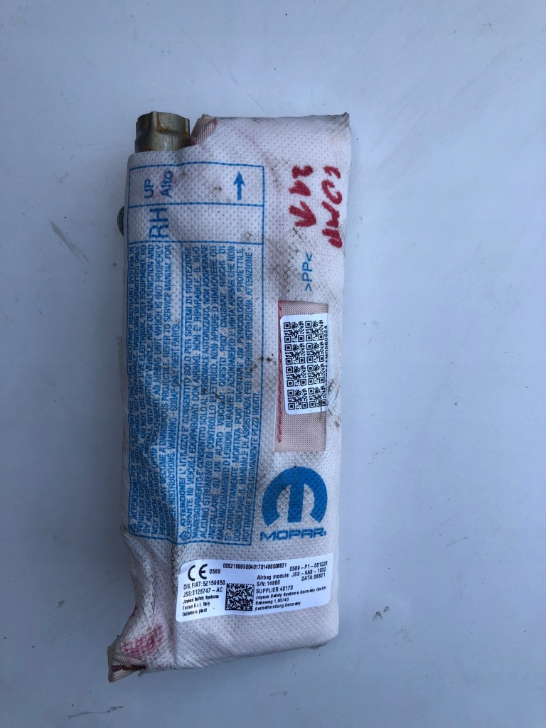 фото №1, Jeep compass ii lift подушка w сидіння права 2021-