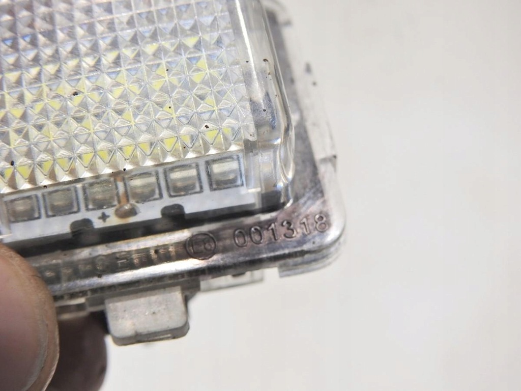 фото №7, Лампа номерного знака реєстраційний mercedes w212 001318