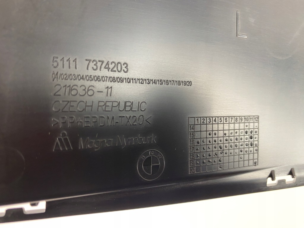 фото №3, Bmw x1 f48 заглушка кришка ґрати лівий перед 2015-