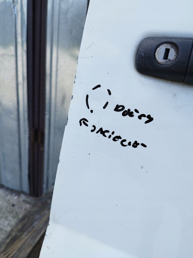 фото №7, Дверь правое задние + стекло peugeot expert ii 2007-2016 цвет ewpa