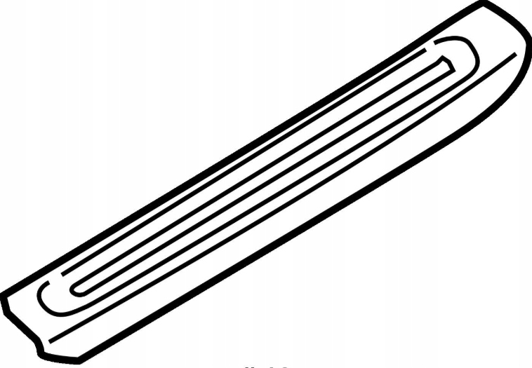 фото №1, Audi q5 8r передня частина left interior поріг смуга 8r0853373a01c