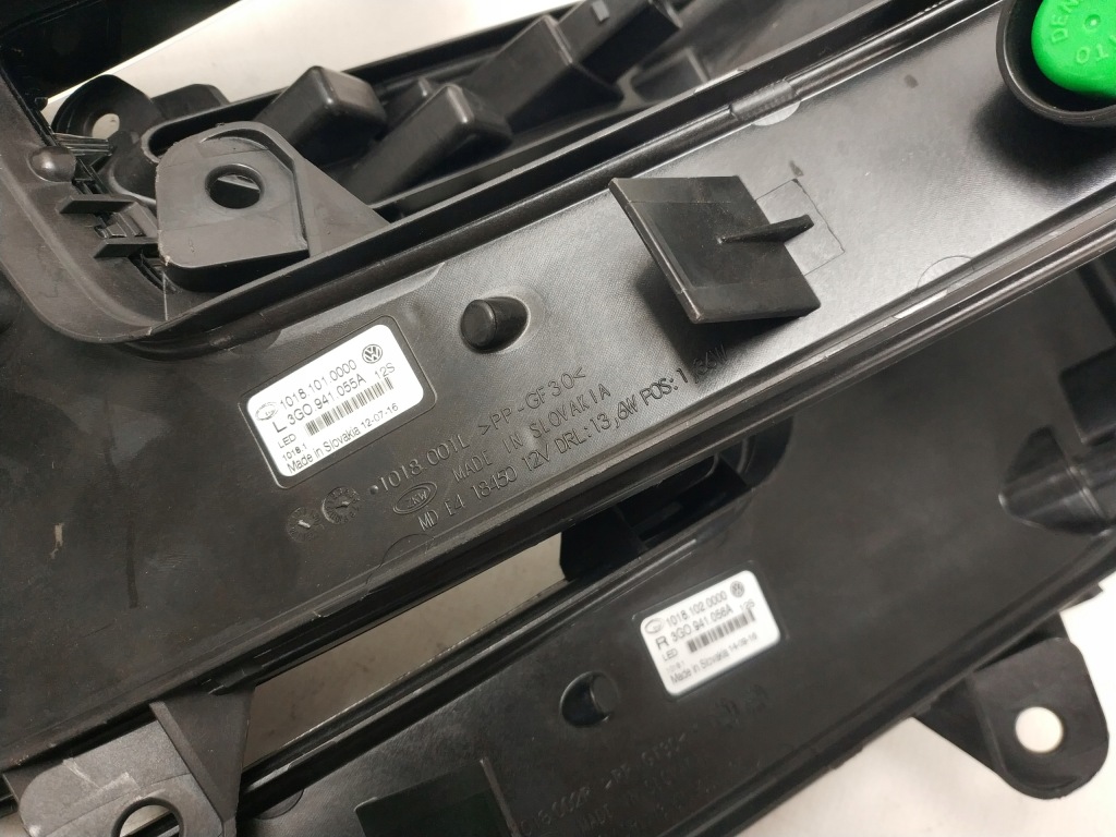 Vw passat b8 3g0 противотуманная фара фара led drl комплект левый правый Недорого