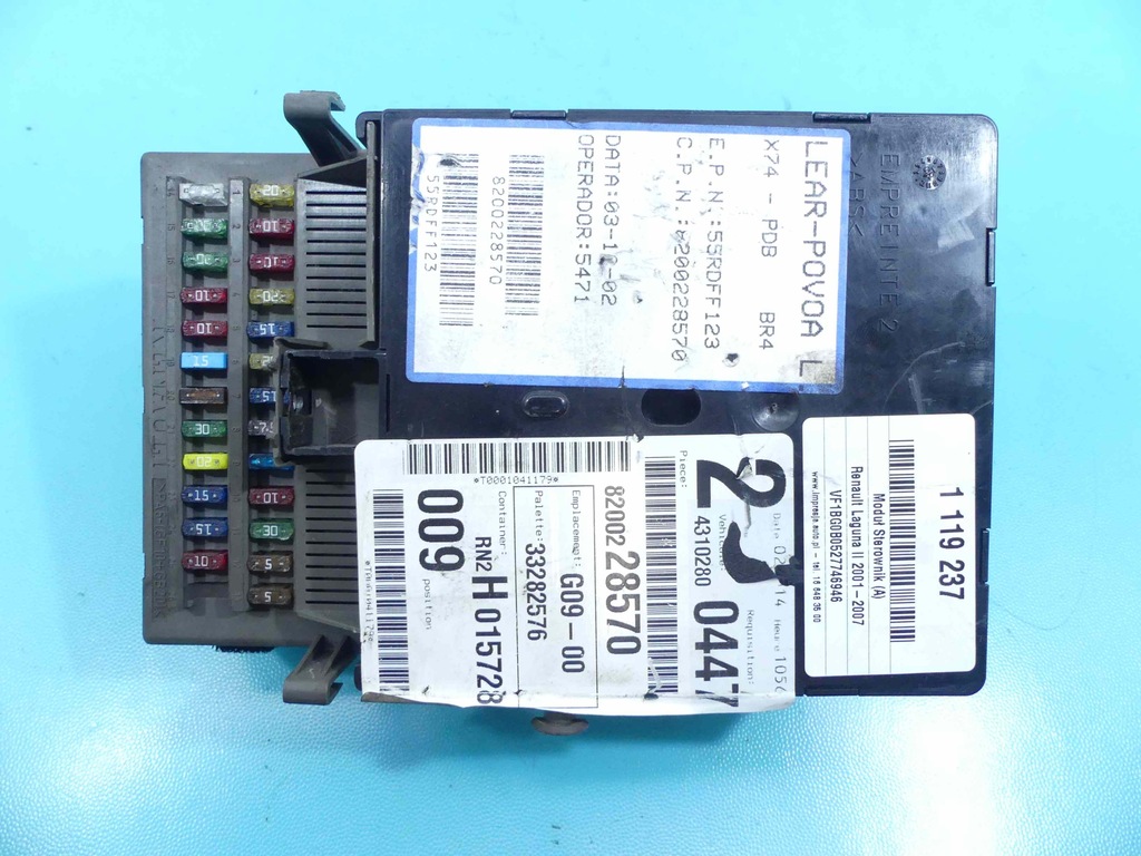 фото №4, Модуль renault laguna ii 518095427