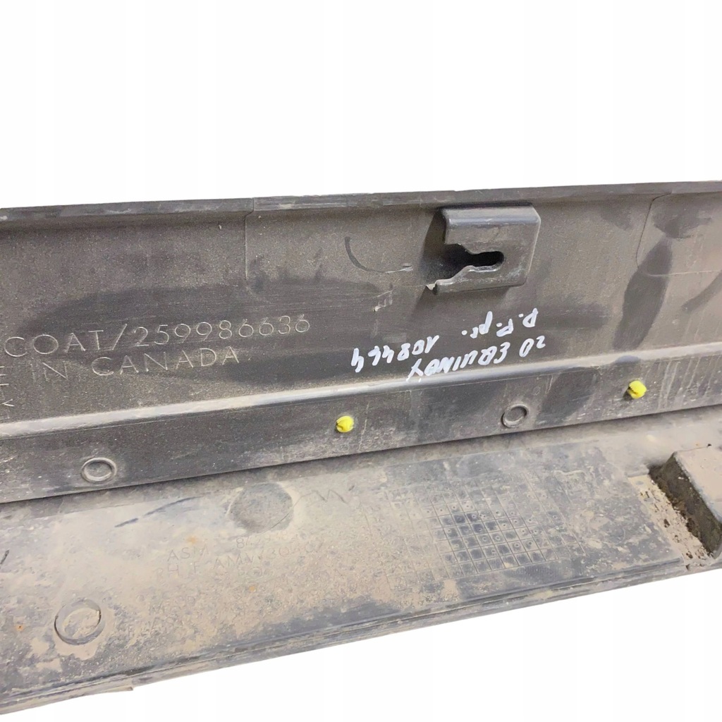 фото №15, Chevrolet equinox 2020 правая сторона накладки пороговые, накладки