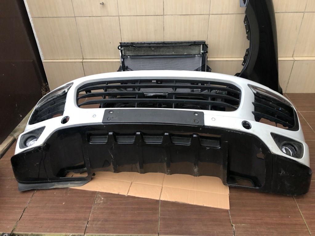 Купить Бампер радиатор лампа ремень cayenne 7p lift 4.2d