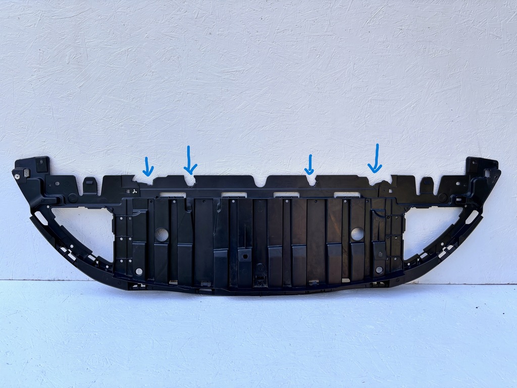 фото №1, Плита захист pod бампер перед передній renault clio iv 622563607r