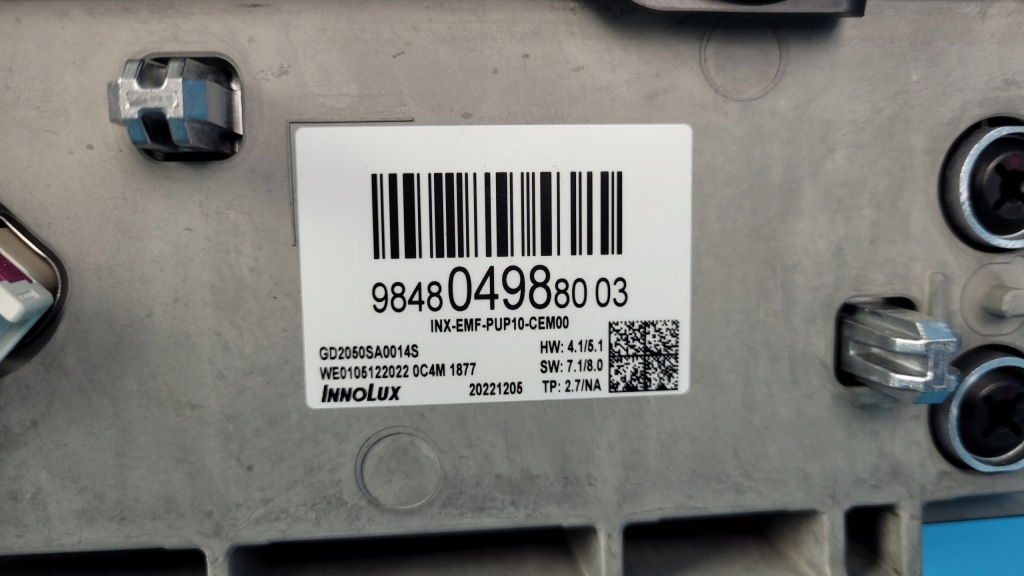 фото №10, Opel astra l vi gse 23r лічильник екран навігації 9848049880