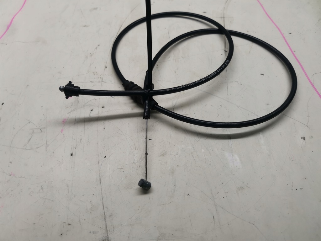 фото №9, Трос открывания капот mercedes w204 c klasa x204 glk a2048800159