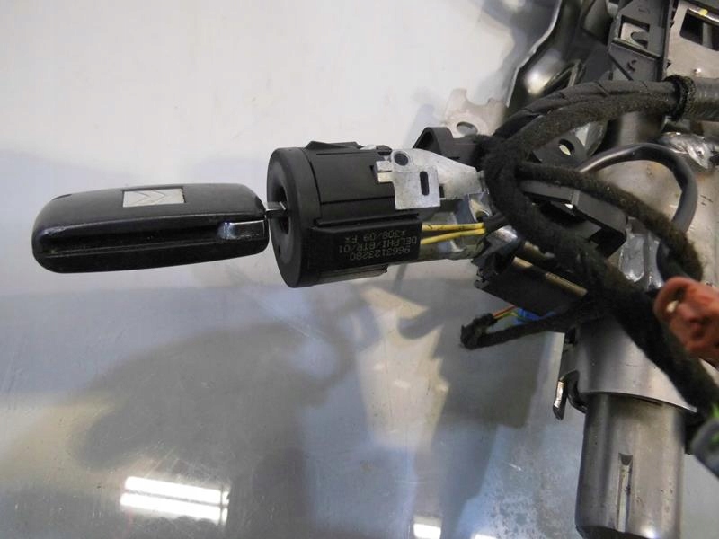 фото №5, Колонка замок запалювання ключ citroen c3 lift