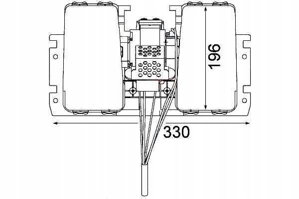 Вентилятор повітродувка [hella] Ціна