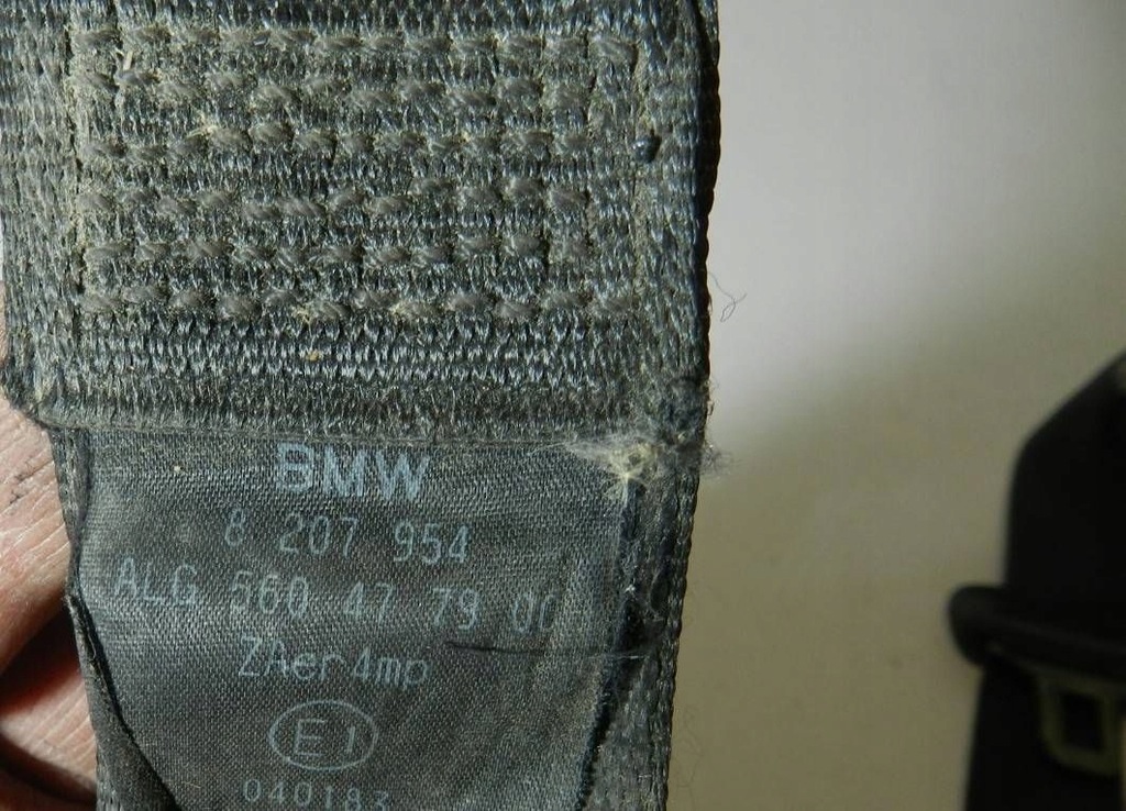 фото №7, Bmw 3 e46 coupe pas безопасности сиденье правый перед 8207954 8207957