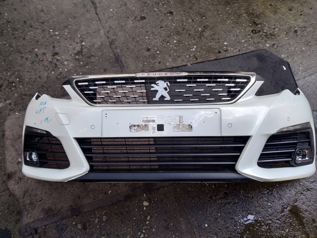 фото №7, Peugeot 308 t9 бампер zaślepkahaka перед елементи