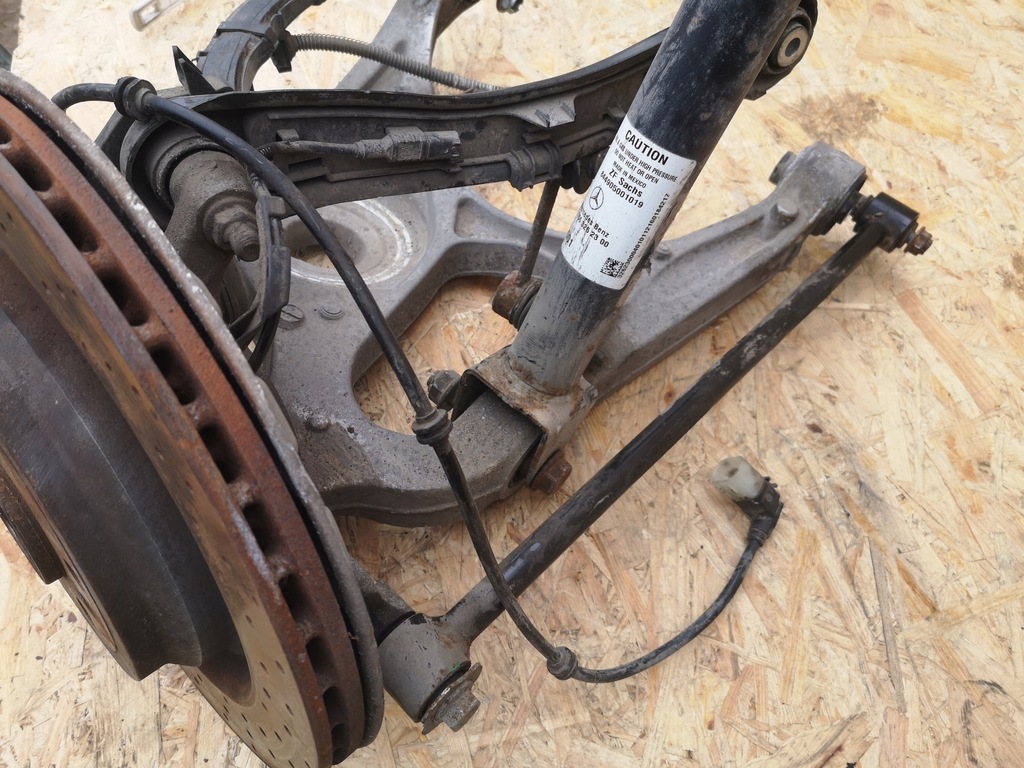 фото №5, Ml gl w166 поворотный кулак левый задняя рычаги