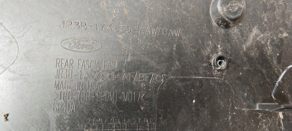 Бампер задний ford mustang gt vi рестайлинг Цена