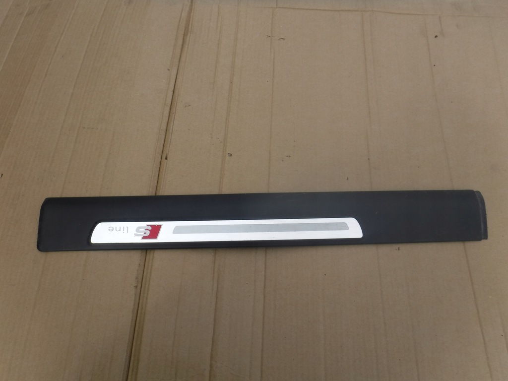 фото №1, Молдинг порог левый задняя audi a6 c6 sline