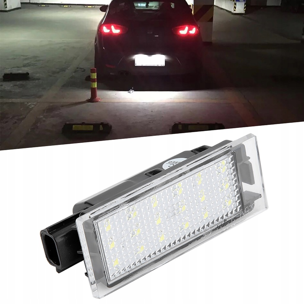 фото №13, Подсветка led регистрационного do megane/lagane