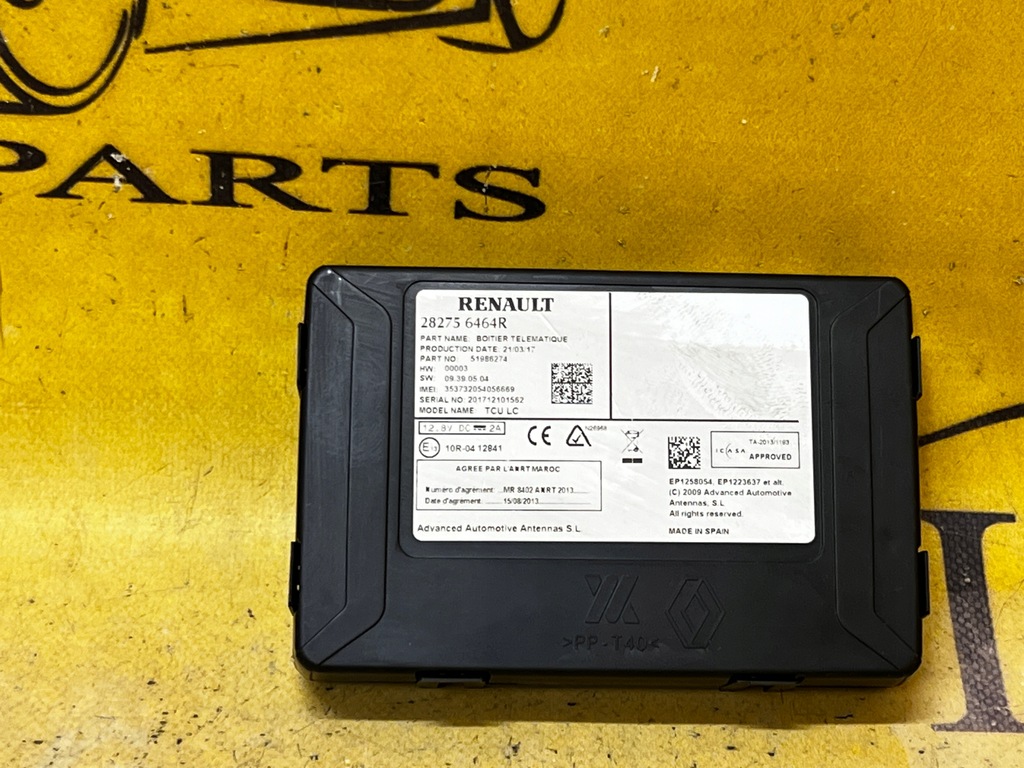 фото №1, Модуль блок управления navi навигации телематика renault zoe i z.e.