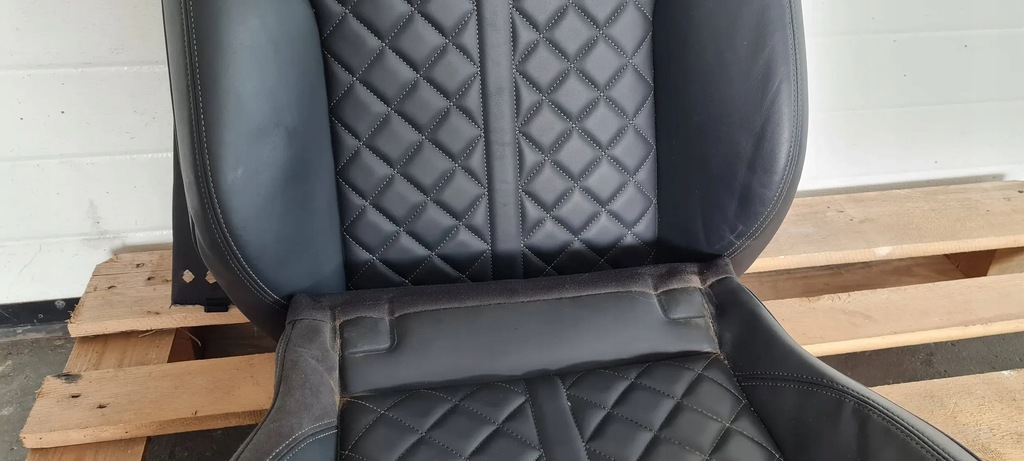 фото №14, Sq5 q5 80a обшивка шкіра сидіння водія оббивка ліва лівий