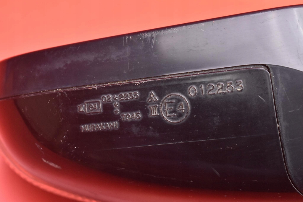 фото №11, Дзеркало ліва чорні 012233 eu mitsubishi grandis 03-11 9 pin