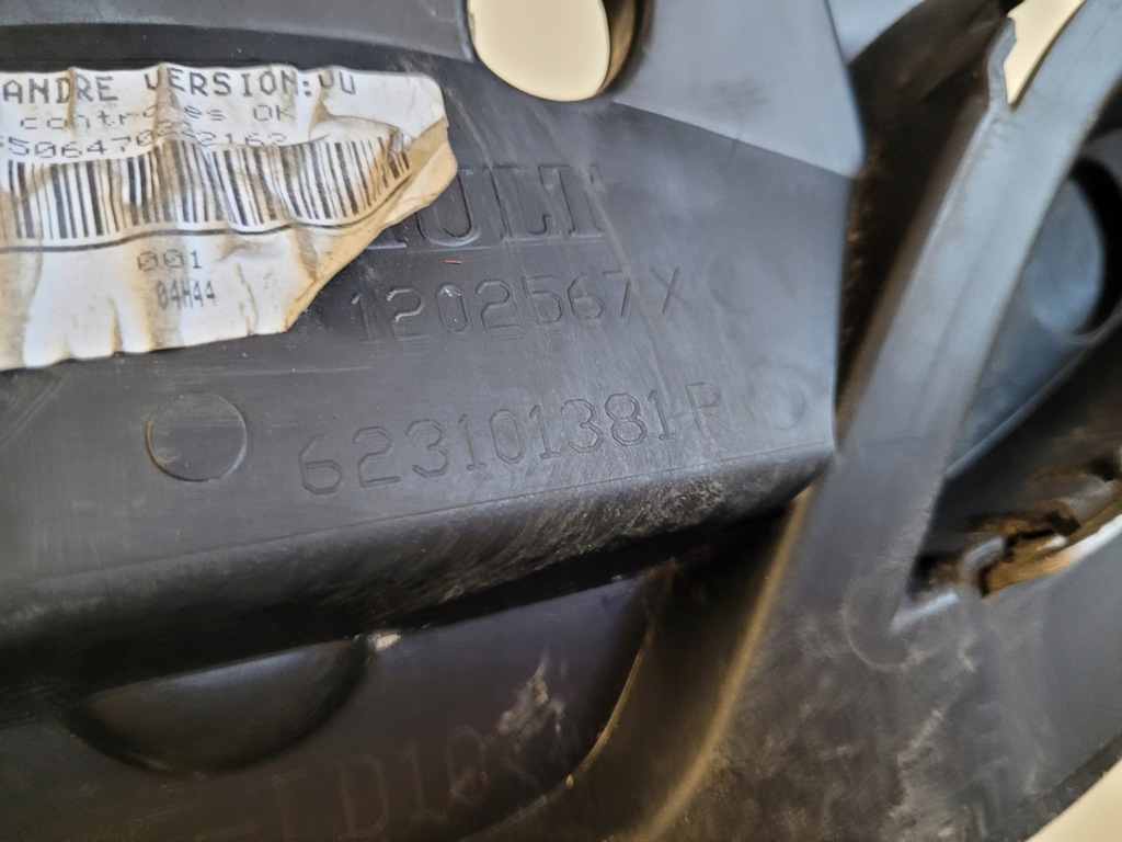 фото №8, Renault kangoo ii 2 lift решётка радиатора решётка радиатора решётка радиатора радиатора каркас 623101381r