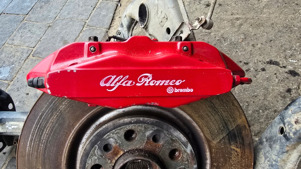 фото №6, Супорти brembo поворотний кулак swap гальмівні диски alfa romeo giulietta 330mm