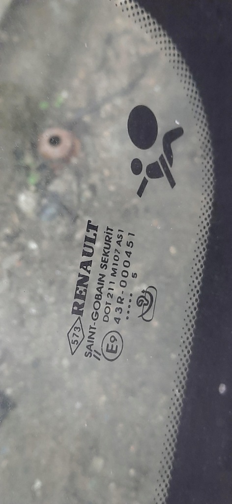 фото №5, Скло лобове перед передня renault grand modus 2005r