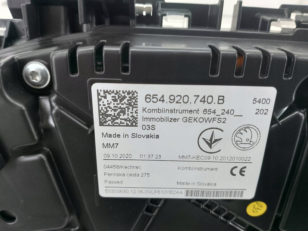 фото №14, Набор стартовый иммобилайзер skoda kamiq 05e907309h 2q0937090c 2q0905861a 1.5 tsi