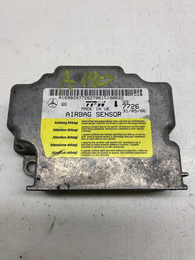 фото №1, Модуль датчик подушка безпеки mercedes a169820772