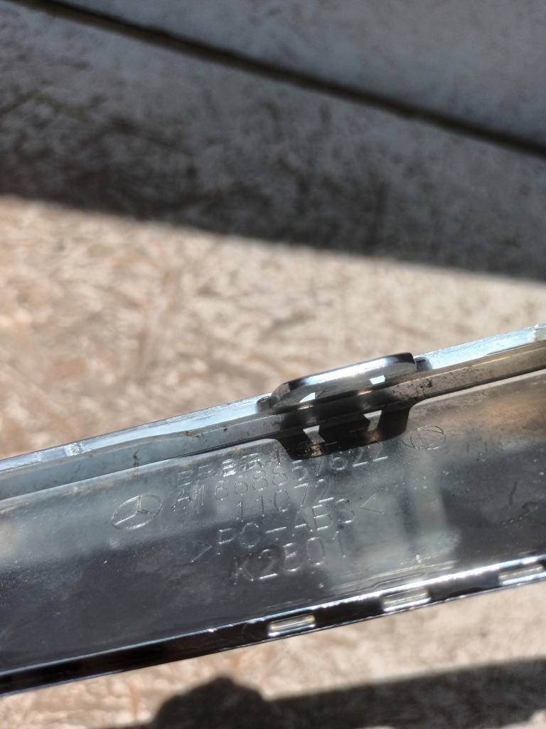 фото №9, Молдинг хром бампера mercedes gls amg 1668857622