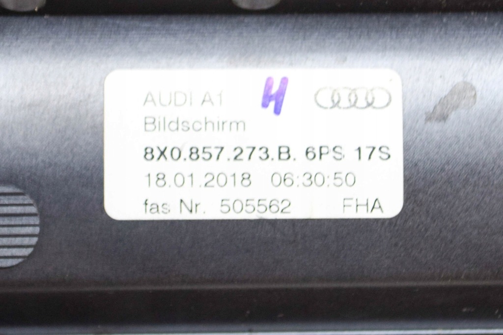 фото №8, Audi a1 8x sat nav mmi навігація дисплей екрана 8x0857273b 2.0diesel 10