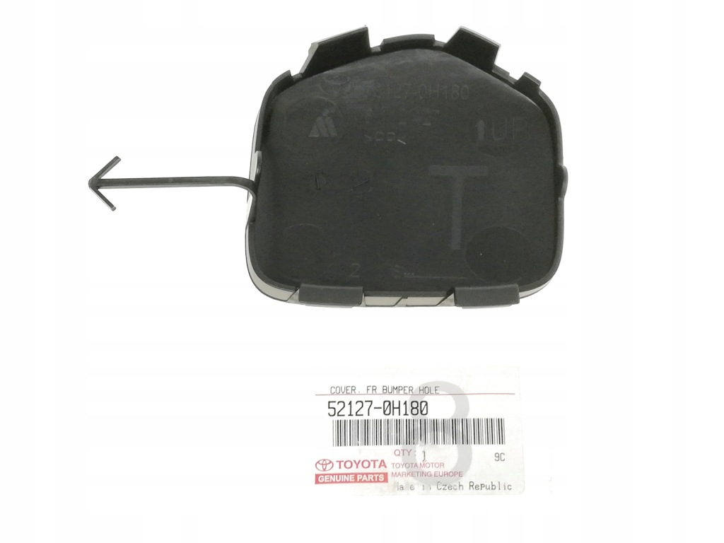 фото №2, Aygo ii 14-18 заглушка защита hak бампер перед