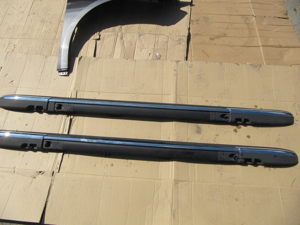 Chrysler pacifica 17- рейлінги дахові балка комплект  поперечини хром Оригінал