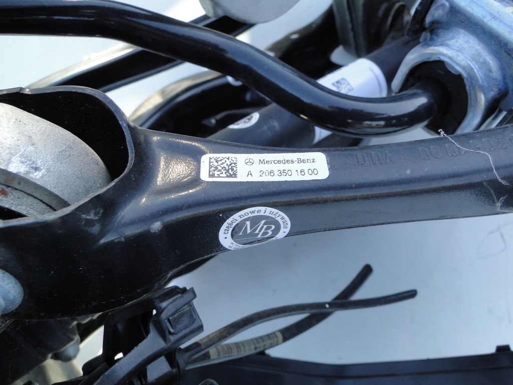 фото №10, Mercedes c klasa 206 w206 мост дифференциал поворотный кулак подрамник задний 4matic