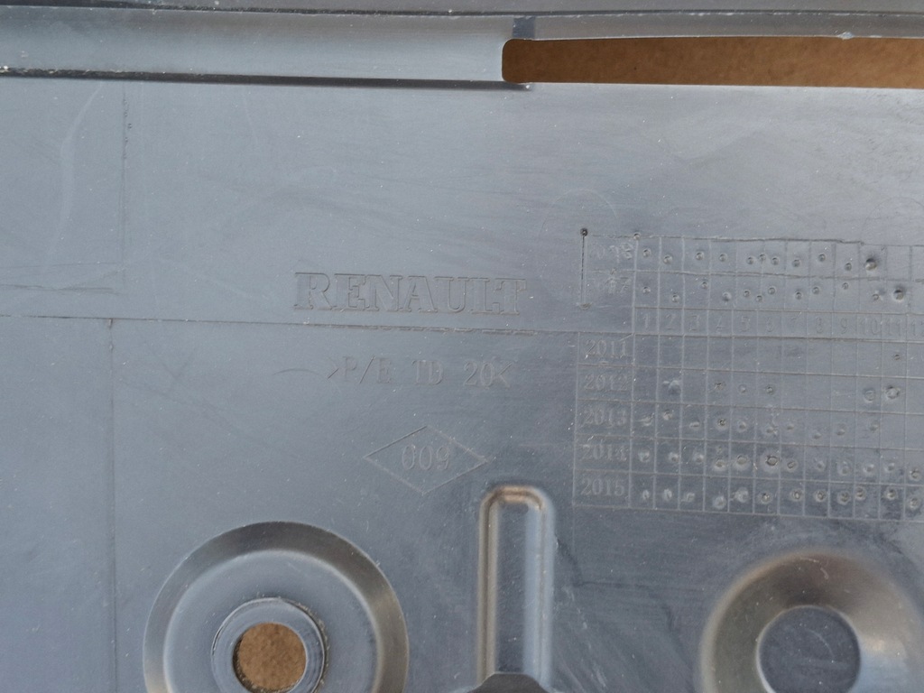 фото №12, Renault zoe решётка радиатора решётка радиатора каркас накладка оригинал 1119995x