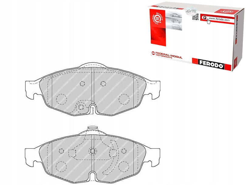 фото №1, Гальмівні колодки гальмівні з замком chrysler sebring 2.0/