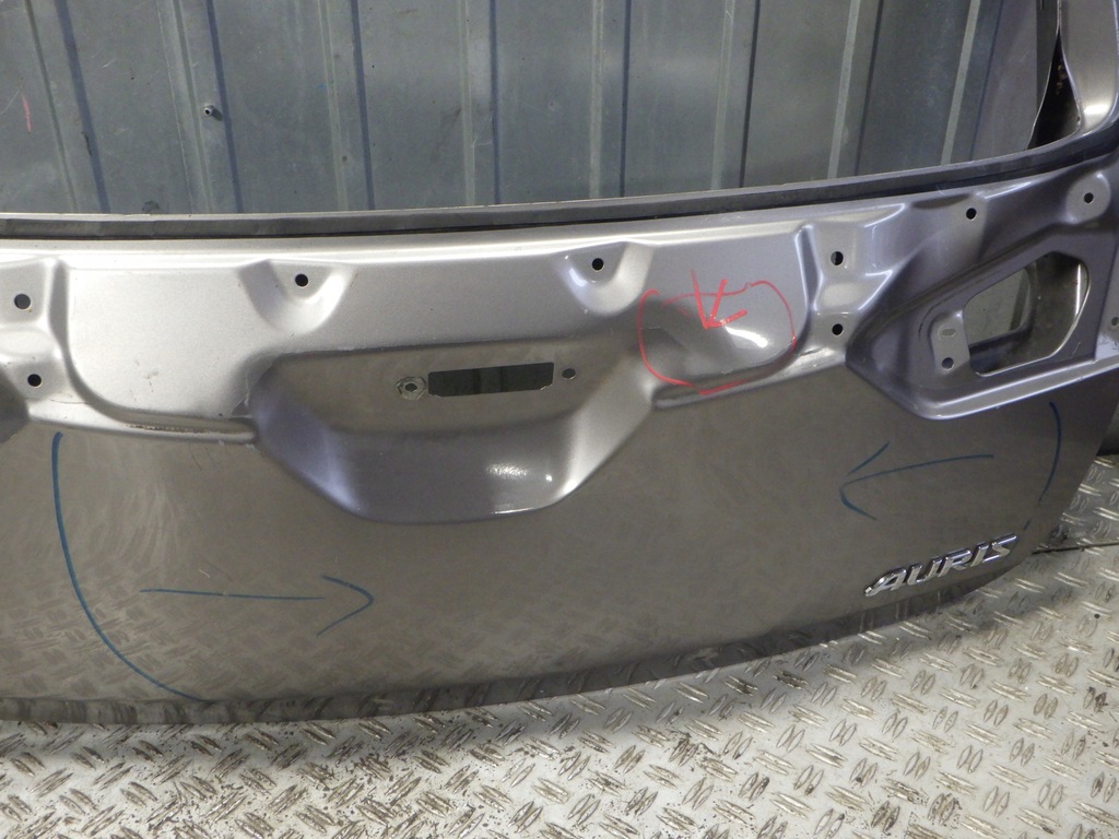 фото №7, Toyota auris ii hb крышка багажника багажника задняя задняя