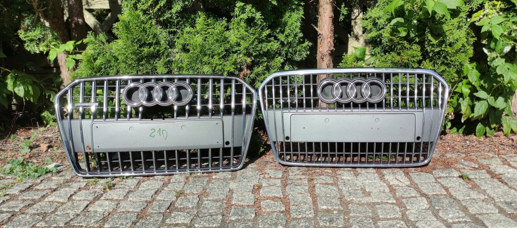 фото №1, Audi a6 c7 4g0 lift allroad решётка радиатора решётка радиатора бампера ew przedlift