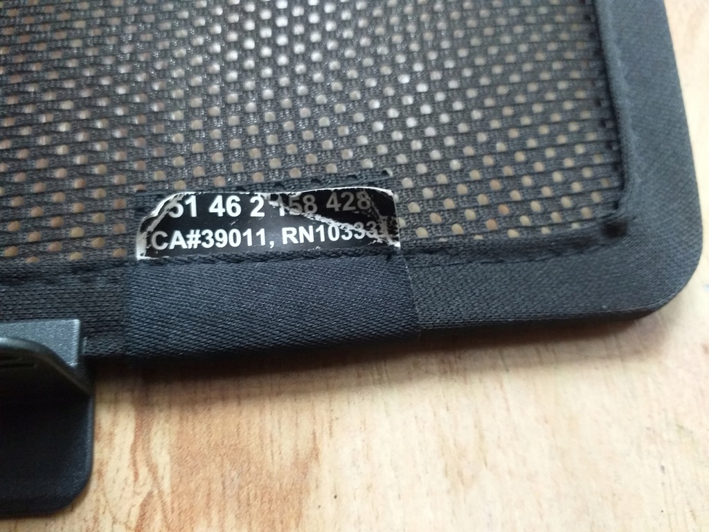 фото №6, Bmw x1 e48 захист сонцезахисні задня 51462158428