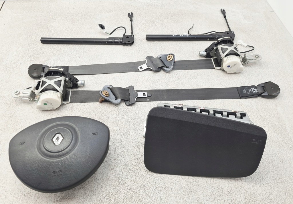 фото №1, Renault clio iii подушка безопасности подушки безопасности натяжители ремни