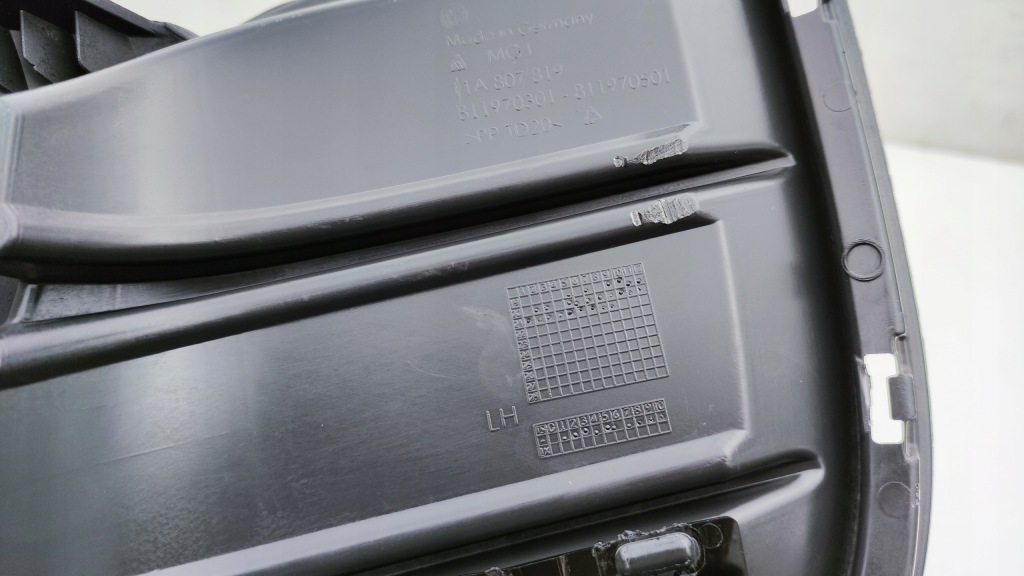 фото №8, Vw id4 id.4 решітка решітка радіатора бампера заглушка лівий перед передня kr42