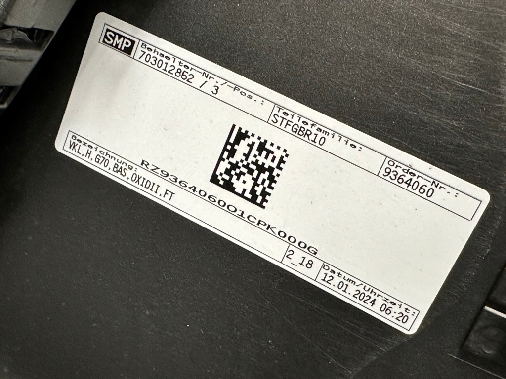 Bmw g70 бампер задня c4a 6 pdc oxidgrau ii perl в Україні