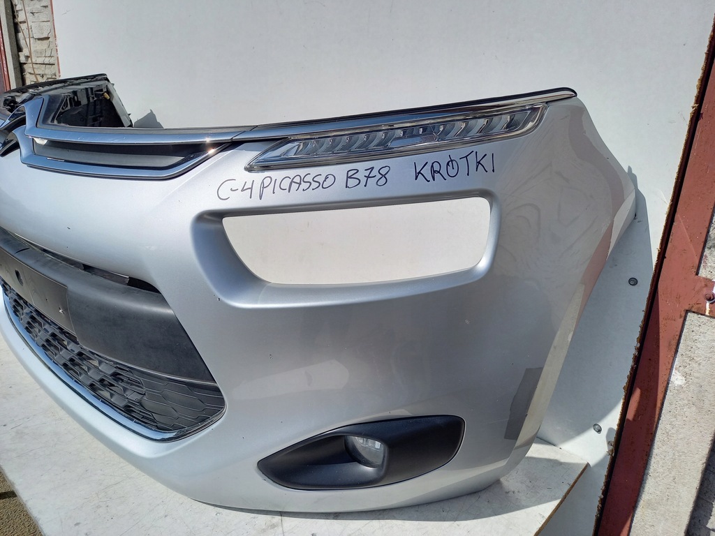 фото №7, Бампер перед citroen c4 picasso ii b78 короткий
