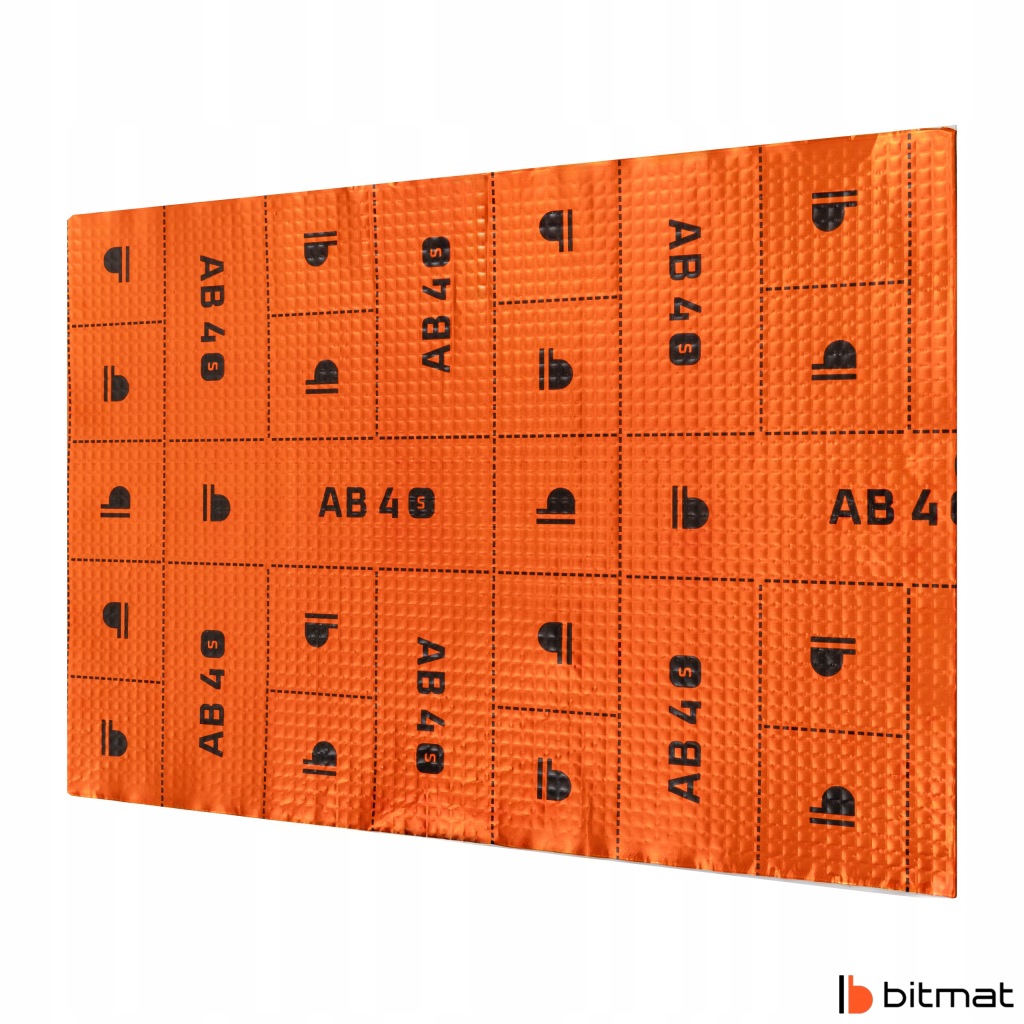 Мат wyciszająca на пол алюбутил 4mm gruba бутиловая samoprzylepna Оригинал