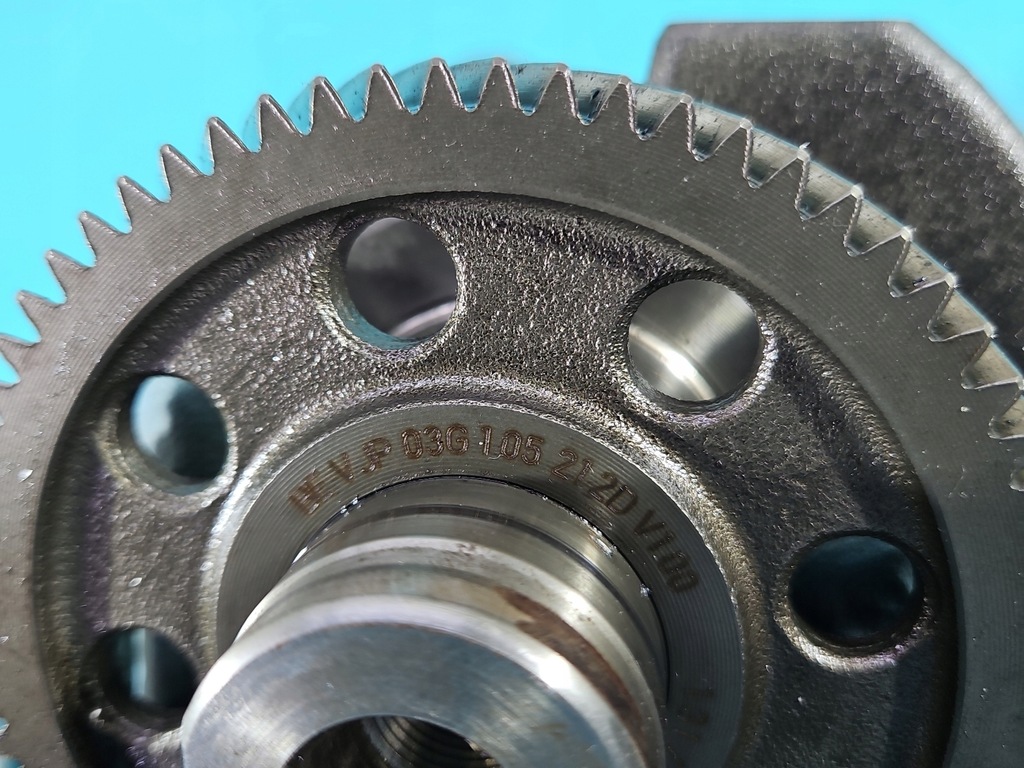 фото №12, Wał колінчастий seat alhambra ii 7n 10- 03g105212d 2.0 tdi cffe 116km