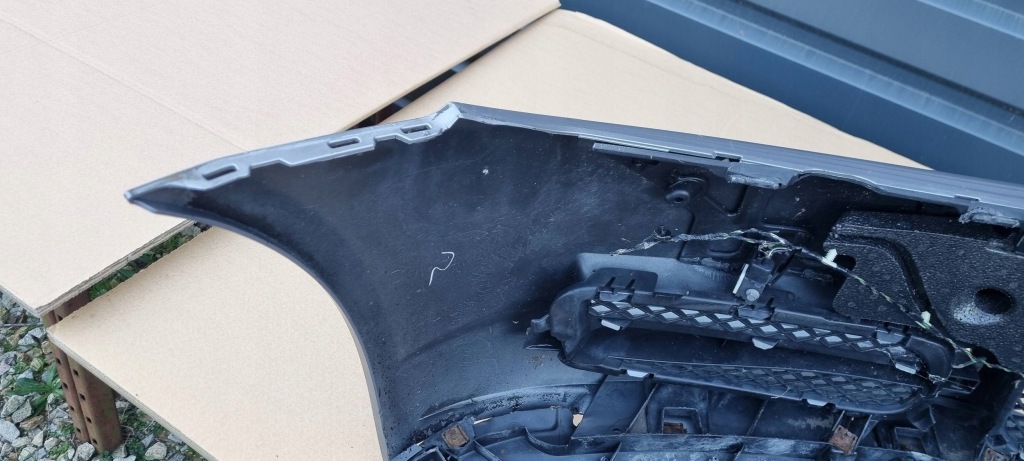 Jaguar xf x250 2007- бампер перед оригінал h056 в Україні