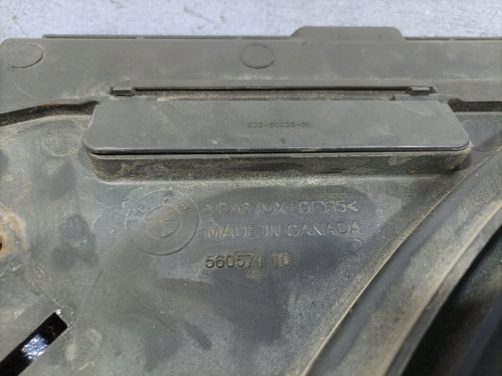 фото №5, Bmw x5 e70 3.0 d вентилятор вентилятор корпус радиатора 56057110