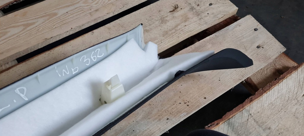 фото №12, Sq8 4m rsq8 q8 захист стійка скло ліва sline czarna стельовий 4m8867233b