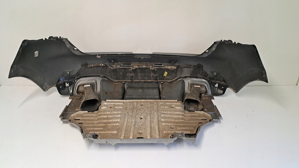 фото №9, Бампер задняя renault clio iv rs диффузор выхлопы